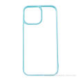 Kes silikon iPhone sempadan warna macaron